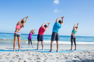 Beach Clean Yoga